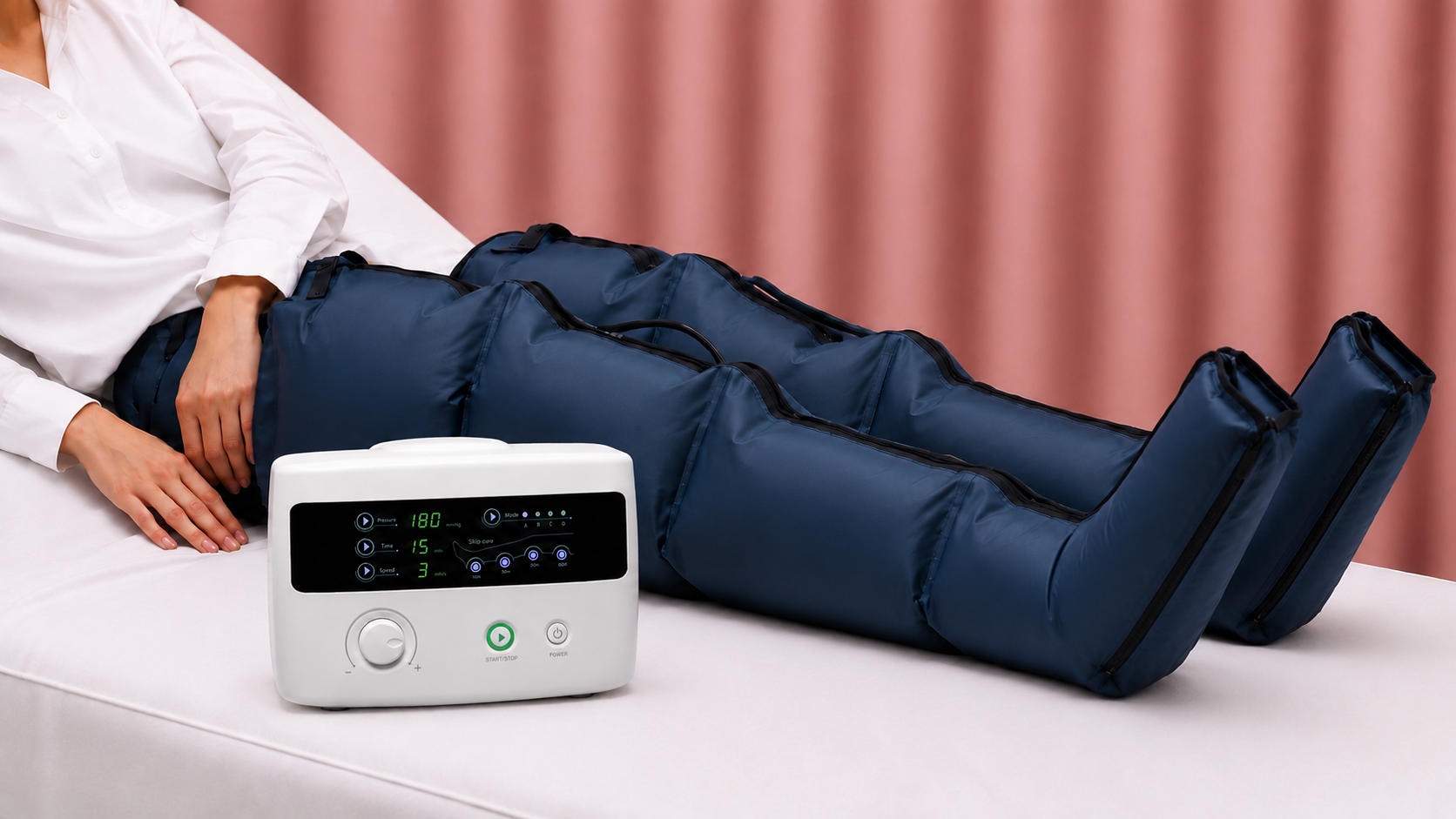 Pressotherapie Lymphdrainage